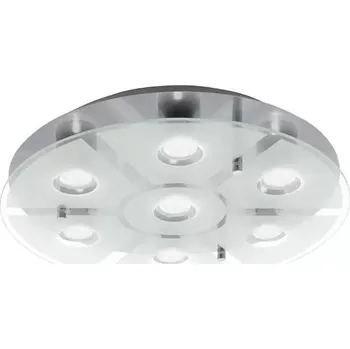 Eglo 75343 -LED Stm. stropní svítidlo CABO-SD 7xGU10/5W/230V pr.46 cm mat. chrom
