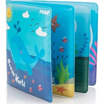 Hračka pro nejmenší Reer MyHappy Bath Knížka do koupele s měnícími se barvami
