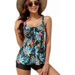 Dvoudílné plavky Modebelle podprsenka s polovyztuženými košíčky, kalhotky XXL