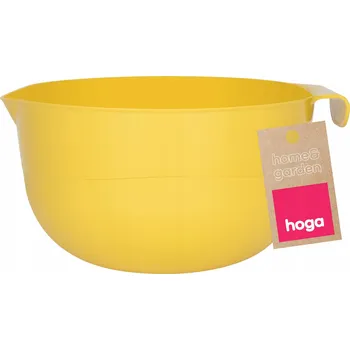 KUCHYŇSKÁ PLASTOVÁ MÍSA S VÝLEVKOU 2L HOŘČICOVÁ