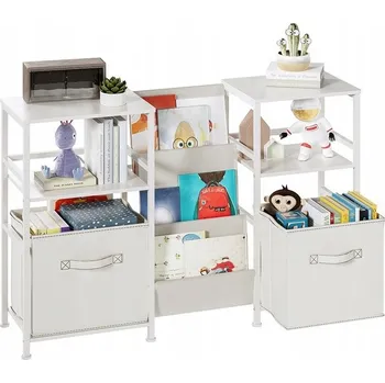 Knihovna Regał MPMAX 116 x 30 x 75 cm bílá