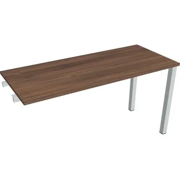 Psací stůl Stůl pracovní úzký UE 1400 R řetízící rovné - OŘECH , ŠEDÁ