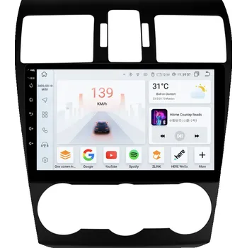 Autorádio HIZPO KXSBRFST9002 Autorádio 9" Android pro Subaru Forester IV, Impreza Model: S9006 (6+64GB) CHR1722