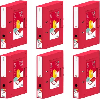 KANCELÁŘSKÝ POŘADAČ NA DOKUMENTY ORGANIZÉR UZAVÍRATELNÝ Z PLASTU 70mm 6 Ks