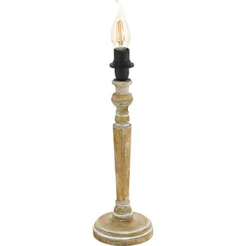 Lampička Eglo 33052 - Stolní lampa 1xE14/40W/230V hnědá/patina