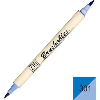 Kuretake štetcový fix oboustranný ZIG Brushables, 301 splash