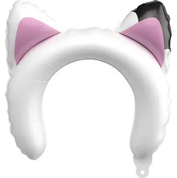 Balónek PartyDeco Foliový balonek kočičí uši Gábinin kouzelný domek Pandy 6 ks