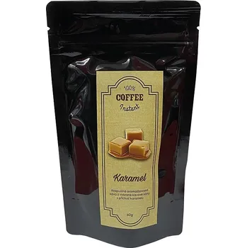 Aromatizovaná káva INSTANTNÍ - KARAMEL, 60g 7690208