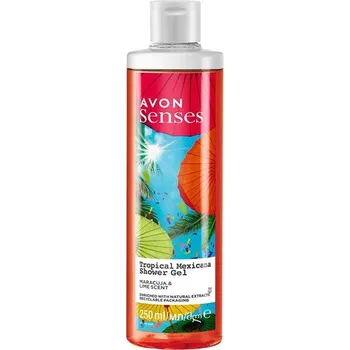 Avon Senses sprchový gel s vůní marakuji a limetky 250ml