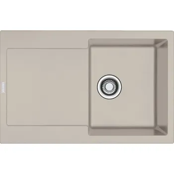Nerezový dřez Dřez Franke Maris Fragranite je vyroben z patentovaného materiálu, který je neuvěřitelně trvanlivý a odolný proti poškrábání. Má také antibakteriální povrch, který pomáhá udržovat dřez čistý.