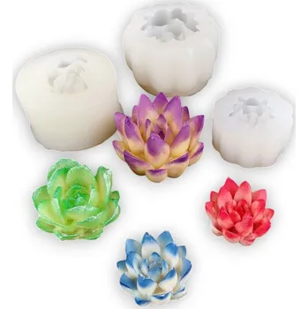 Forma na odlévání Silikonové formy – lotosové květy Varianta: 2