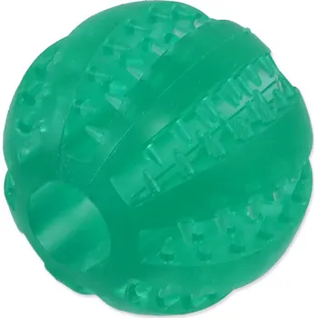 Hračka pro psa Míček Dog Fantasy DENTAL MINT zelený 5 cm