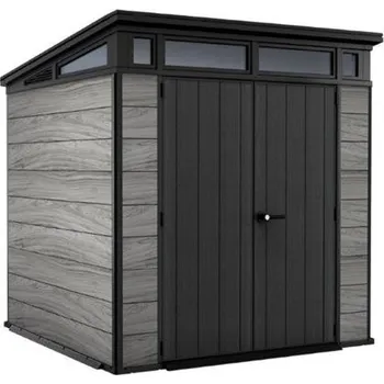 Zahradní domek Zahradní domek Keter PENT Signature 7x7 Storm Grey, s podlahou