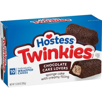 Trvanlivě pečivo Twinkies Chocolate Lovers 10ks 385g