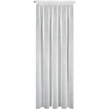 Obraz HOTOVÁ ZÁCLONA MONIC NA ŘASÍCÍ PÁSCE 140X270 CM BÍLÁ