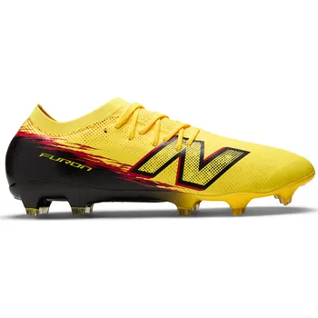 Kopačky Pánské kopačky New Balance FURON PRO FG V8 UF2F10X – žluté