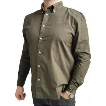 Pánská košile Tommy Hilfiger pánská košile MW0MW30934 380 regular střih, dlouhý rukáv, bavlna, velikost S
