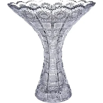 Váza BOHEMIA CRYSTAL Broušená skleněná váza Bohemia Crystal Tanečnice - bohatý brus Klasik 255mm