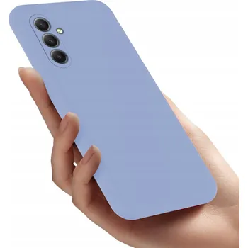 Pouzdro na mobilní telefon Zadní Kryt RCBR pro Samsung Galaxy A14 4G / 5G SILICON CASE fialový