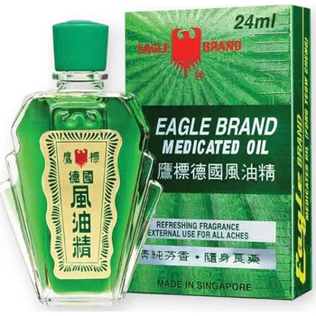Masážní přípravek Heuschen & Schrouff Léčivý masážní olej Eagle 24ml