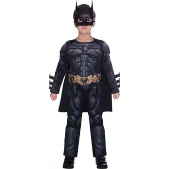 Karnevalový kostým Dětský kostým Batman Temný rytíř s licencí DC, velikost 3-4 roky (98-104 cm)