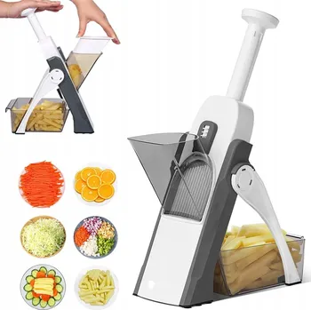 Kráječ zeleniny Ruční kráječ 8v1 z plastu