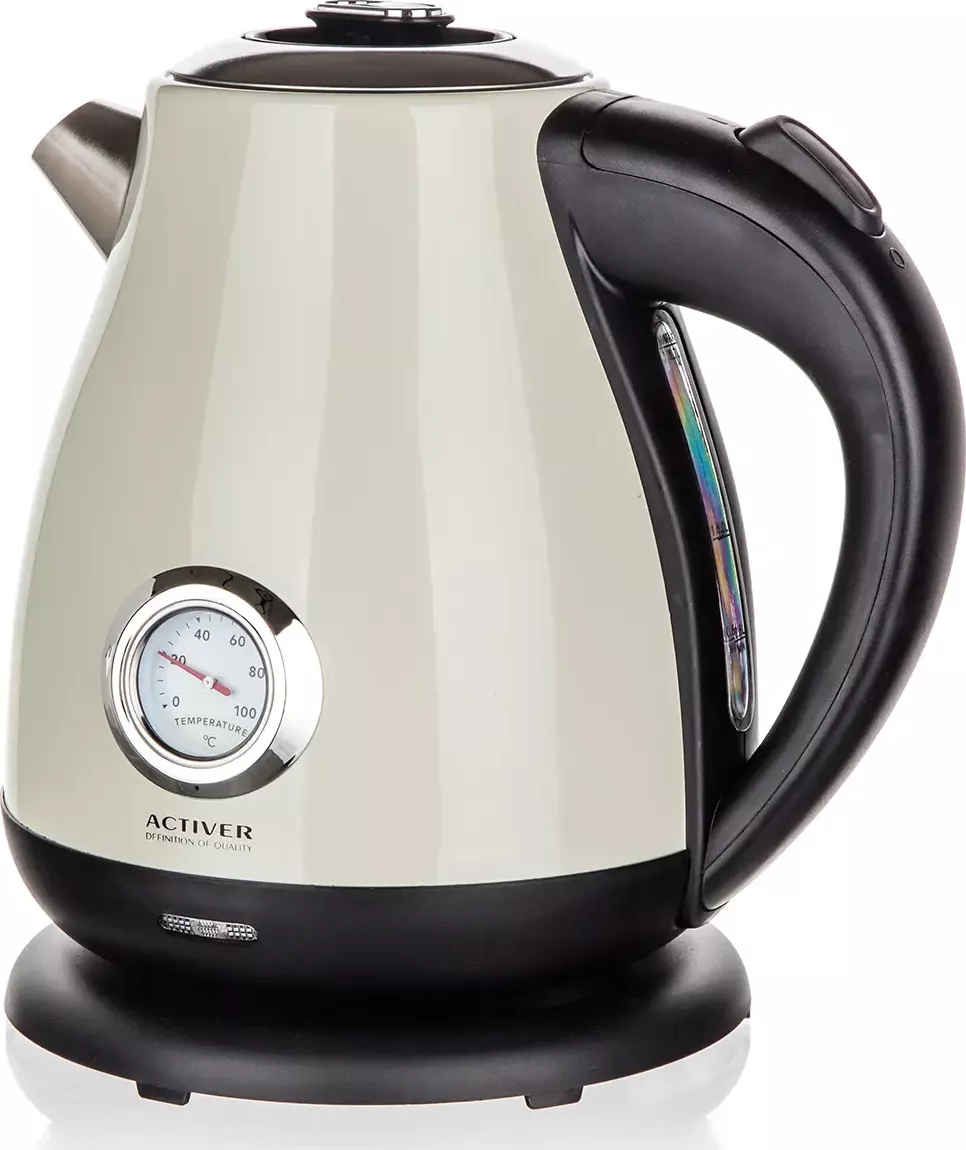 konvice rychlovarná EBBA 1,7l nerez ČER/BÍ 1850-2200W (ACTIVER 370611)