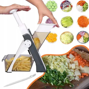 Kráječ zeleniny KRAJALNICA SZATKOWNICA NA ZELENINY FRYTEK Talarków Ruční strojek