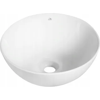 Umyvadlo Umyvadlo na desku kulaté Laveo bílé