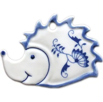 Vánoční ozdoba Cibulák Dubí Vánoční ozdoba - ježek - cibulový porcelán 10162