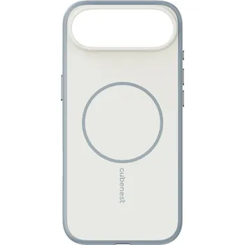 Pouzdro na mobilní telefon Cubenest Kryt na iPhone 17 Air s podporou MagSafe matný béžový