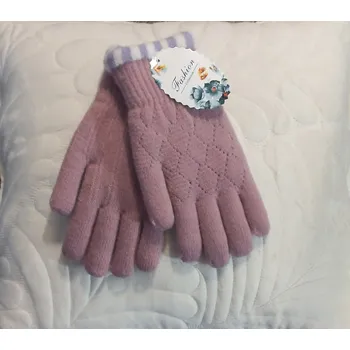 Rukavice Dámské prstové rukavice s kožíškem