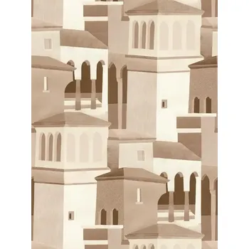 Tapeta A.S. Création | Vliesová tapeta na zeď PintWalls 3 79186-9 | 0,53 x 10,05 m | krémová, béžová, hnědá + Krémová, béžová, hnědá vliesová tapeta na stěnu 791869 v rozměru 0,53 x 10,05 m