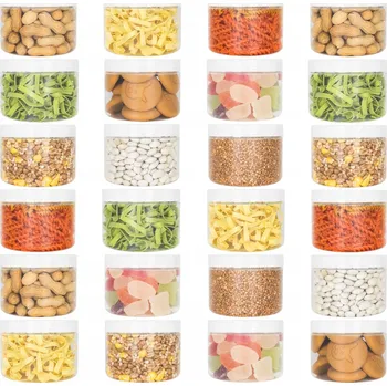 Sklenice 24x ZAVAŘOVACÍ SKLENICE NÁDOBA NA POTRAVINY NA SÝPKÉ PRODUKTY 0,5L kamaju POLSKÝ VÝROBEK