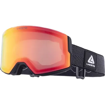 Lyžování Laceto Sleet 2 OTG fotochromatické černé/červené uni