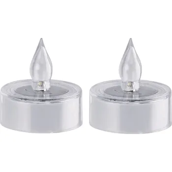 Svíčka Solární LED čajové svíčky FLARNIS, sada 2 ks