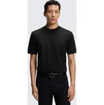 Pánské tričko BOSS Black H-Thompson 70 50554626 černé Velikost: L