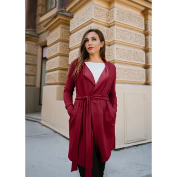 Dámský svetr Kardigan Mariana červený XS