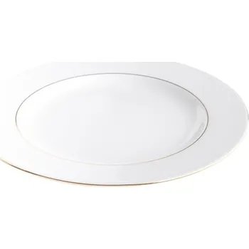 Talíř Mělký jídelní talíř MariaPaula Zlatá linie 26 cm