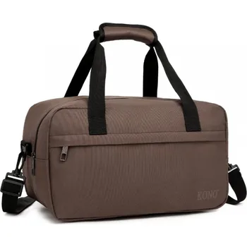 Cestovní taška Kono E1960S Cestovní taška Hnědá 35cm