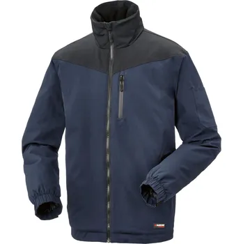 pracovní bunda PARKSIDE PERFORMANCE® Pánská zateplená pracovní bunda (navy modrá / černá, XL (56/58))
