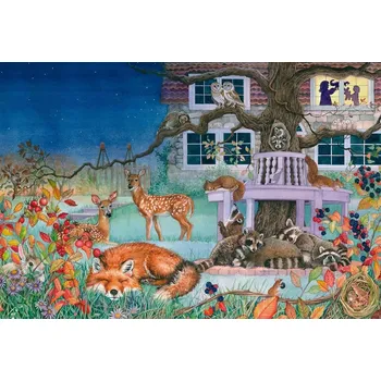 Hračka Puzzle Noční návštěva 100 dílků SCHMIDT