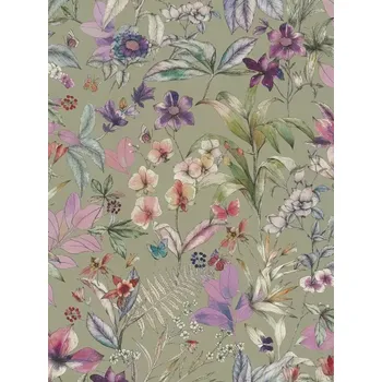 Tapeta A.S. Création | Vliesová tapeta na zeď PintWalls 3 79187-3 | 0,53 x 10,05 m | šedá, zelená, fialová, krémová, růžová, černá + Šedá, zelená, fialová, krémová, růžová, černá vliesová tapeta na stěnu 791873 v rozměru 0,53 x 10,05 m