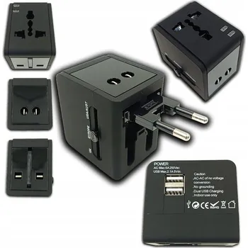 Univerzální cestovní adaptér usb