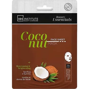 Pleťová maska IDC Institute - Pleťová maska Essentials s kokosem