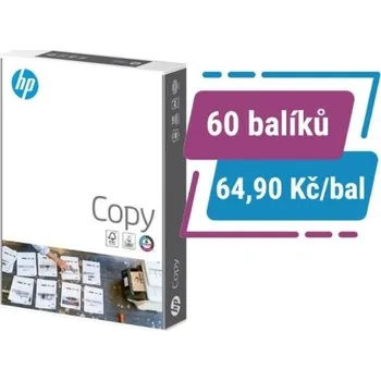 Kancelářský papír Papír xer. HP Copy CHP910 A4, 80 g, 500 l., 60 bal. - Akce
