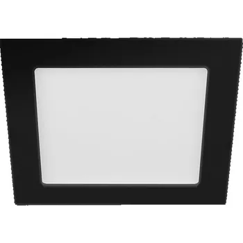 PANLUX Hranaté podhledové LED svítidlo DOWNLIGHT CCT SQUARE IP44 6W černý