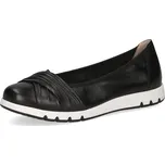Dámské kožené baleríny Caprice 9-22118-44-022 černá