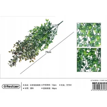 Věšák Věšák s listy Bambo 79 CM Dekorace interiéru