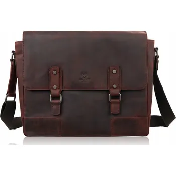 Paolo Peruzzi taška na notebook přírodní kůže bez vzoru